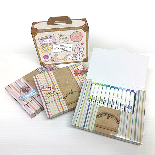 (1/7園田)【限定】マイルドライナー 35色 BOXセット ゼブラ WKT7-35C