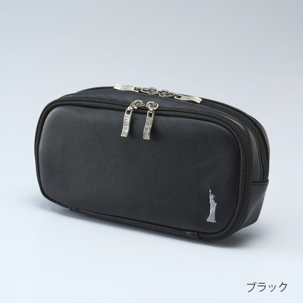 (1/7園田)EAST BOY《イーストボーイ》2ルームペンケース ガルフストリーム EST-2R