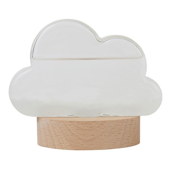 (1/9園田)《Fun Science》ストームグラス クラウド (オーバルスタンド) 茶谷産業 333400