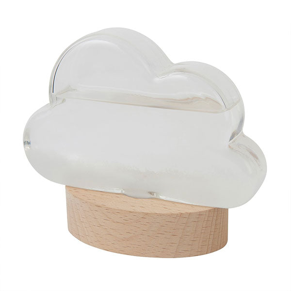 (1/9園田)《Fun Science》ストームグラス クラウド (オーバルスタンド) 茶谷産業 333400