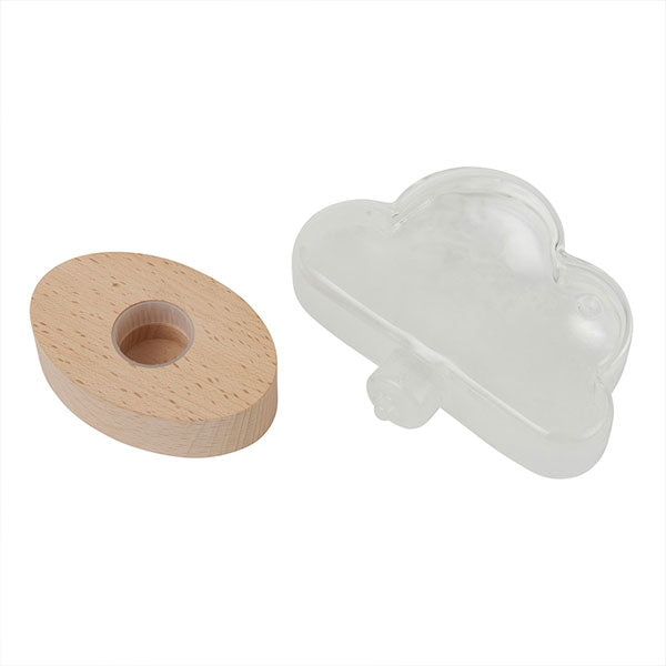 (1/9園田)《Fun Science》ストームグラス クラウド (オーバルスタンド) 茶谷産業 333400