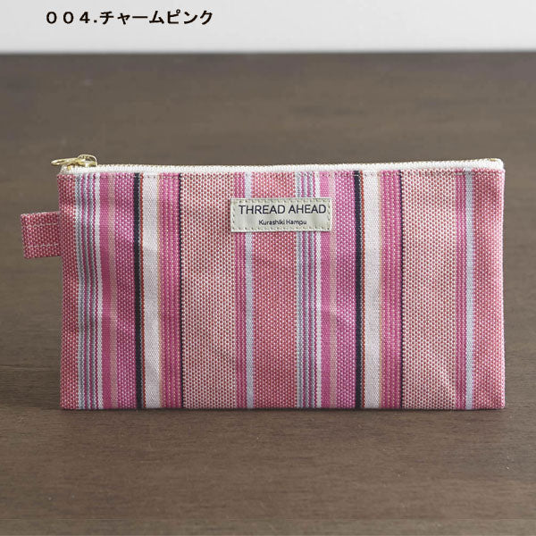 倉敷帆布 フラットポーチ 〔全5色〕シーエスエル 1993-STFP-***