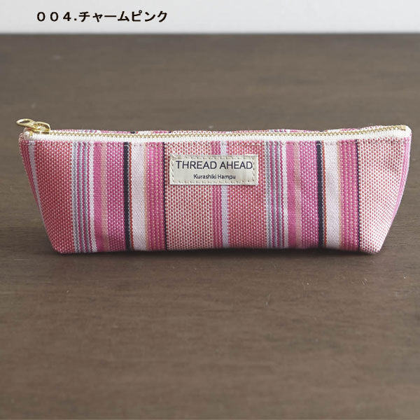 倉敷帆布 ペンケースM THREAD AHEAD〔全5色〕シーエスエル 1993-STPCM-***