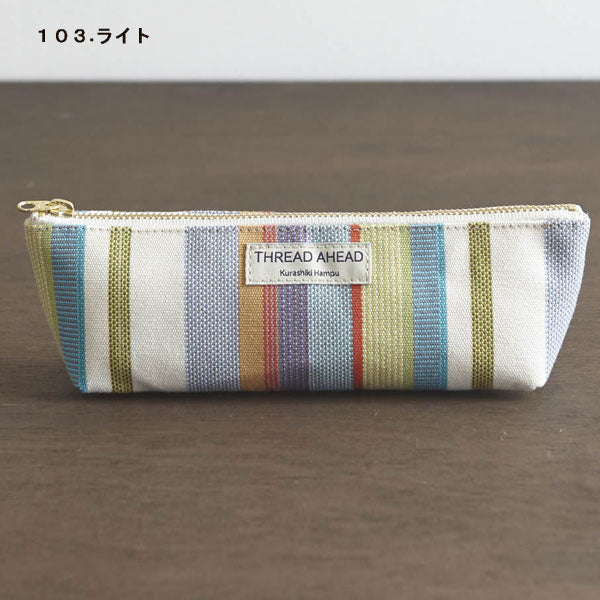 倉敷帆布 ペンケースM THREAD AHEAD〔全5色〕シーエスエル 1993-STPCM-***