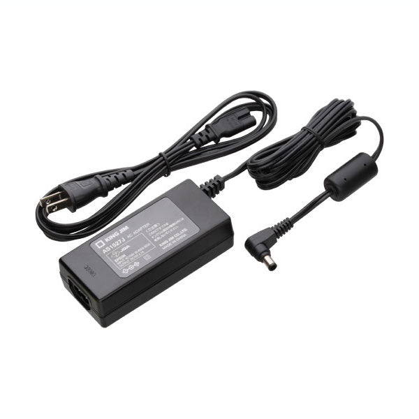 テプラPRO専用のACアダプター キングジム AS1527J  *ネコポス不可* 【取り寄せ品】