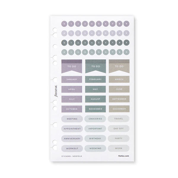 ノーフォーク Norfolk ステッカー fILOFAX(ファイロファックス)132796