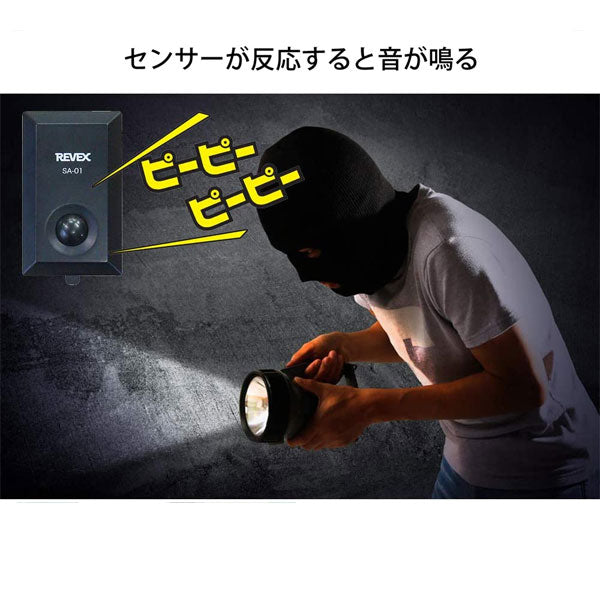 *1/21原田*音鳴りくん 侵入感知アラーム ナカバヤシ SA-01