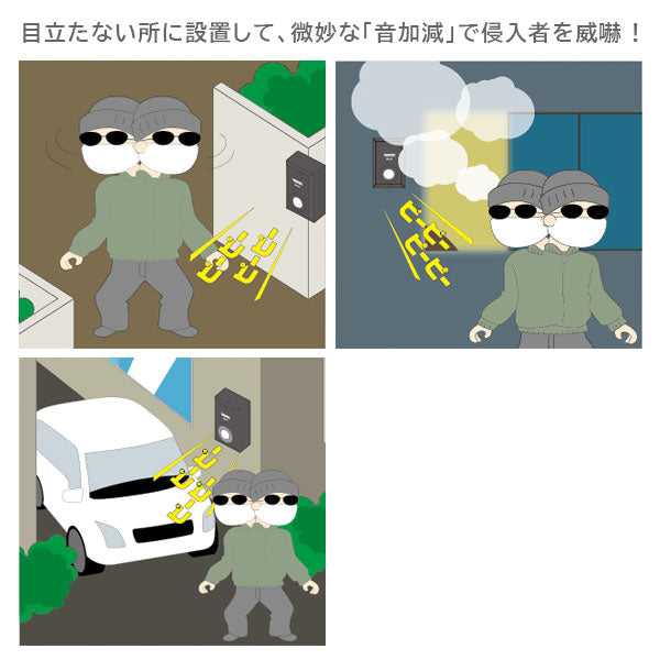 *1/21原田*音鳴りくん 侵入感知アラーム ナカバヤシ SA-01