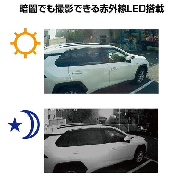 *1/21原田*液晶カメラ付き・防雨型 センサーカメラ2500 ナカバヤシ SD2500 【送料無料*】