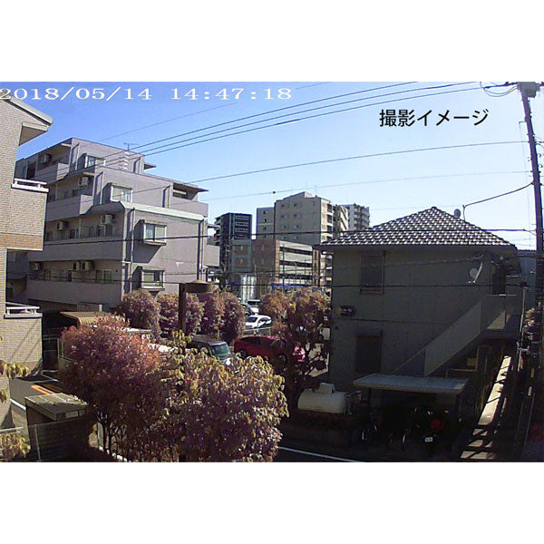 *1/21原田*液晶画面付き SDカード録画式センサーカメラ ナカバヤシ SD3000LCD 【送料無料*】