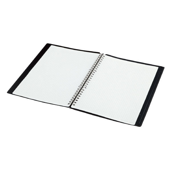 キャンパスバインダー<スマートリングBiz>(書類ポケット付き) 最大収容枚数25枚 B5-S 26穴 黒 コクヨ ル-SP701D 【ネコポス可】