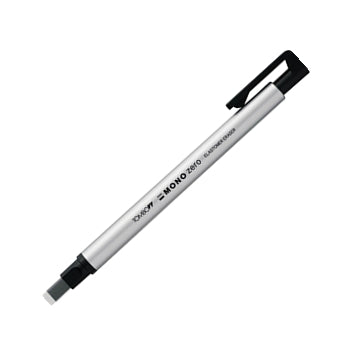 MONO  zero/モノゼロ   消しゴム  角型 シルバー トンボ鉛筆 EH-KUS04