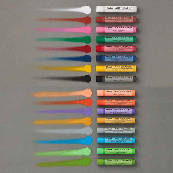 アートクレヨン 16色セット ぺんてる PTAC-16 【送料無料*】
