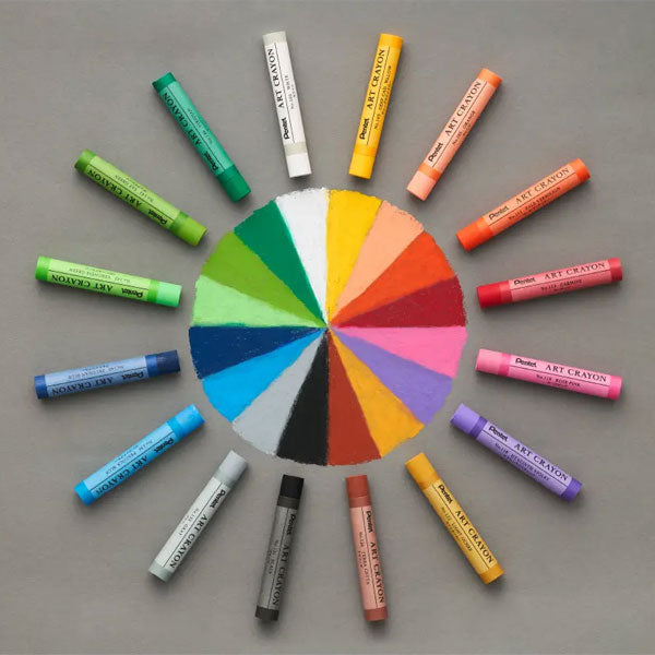 アートクレヨン 16色セット ぺんてる PTAC-16 【送料無料*】