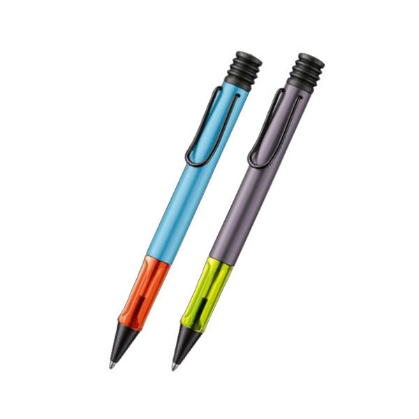 (3/10園田)【限定】≪LAMY≫ AL-star denim&aubergine ボールペン M/中字 デニム&オーバジーン LAMY(ラミー) L2A5M/L2A6M