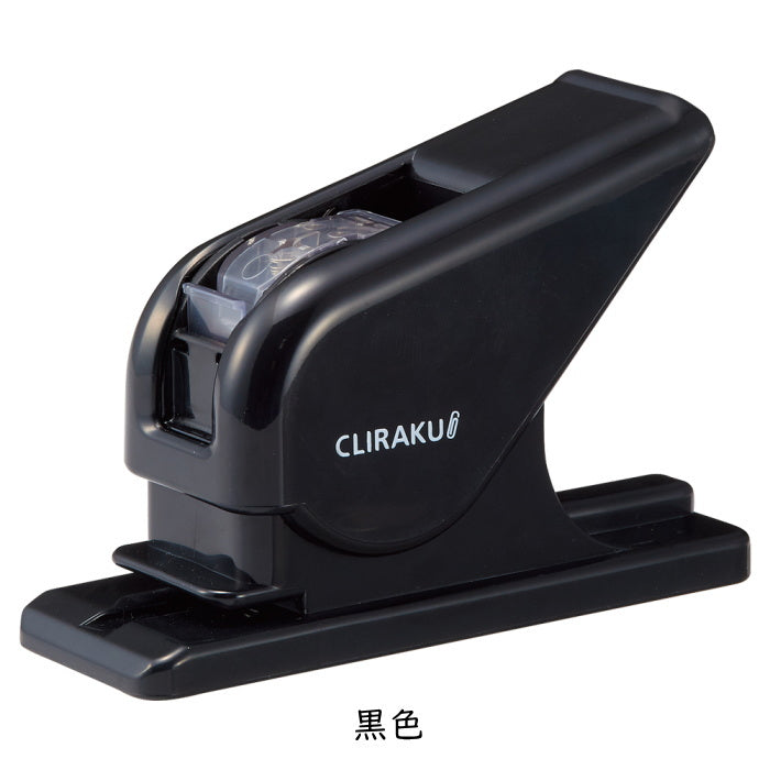 速技ゼムクリップとめ機 クリラーク  カートリッジ式 クリップ40本入り  リヒトラブ M22-**