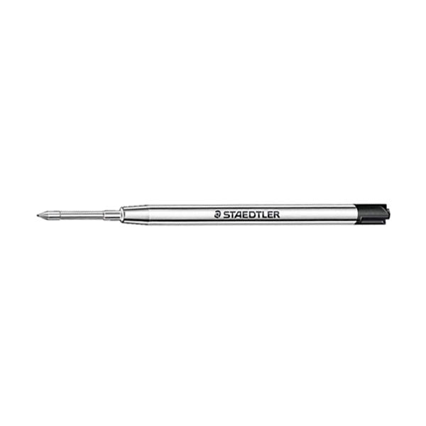 ステッドラー<STAEDTLER>ボールペン替芯 黒 F芯 ステッドラー日本 458F9