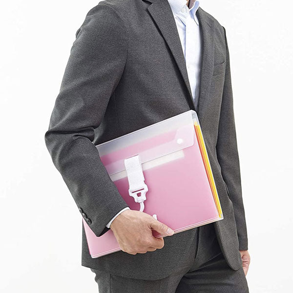 アドワン スライドドキュメントホルダー ファイル 7ポケット A4ヨコ型 セキセイ AD-3700-00 *ネコポス不可*