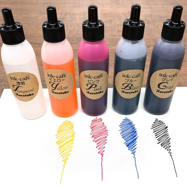 ink-caf? おうちで楽しむ 私のカラーインク作り キット  呉竹 7-ECF160-500