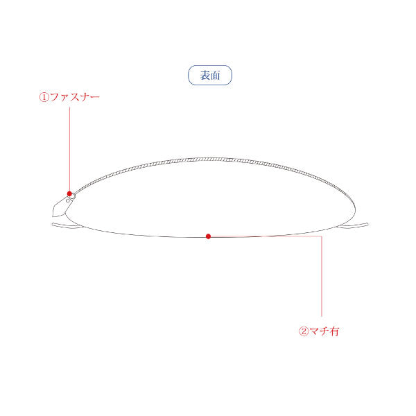 ミリクロス/MIL Cloth ペンケース アシュフォード 8727-