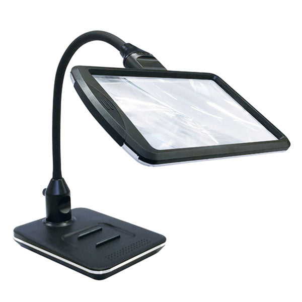 LEDスタンドライトルーペ 共栄プラスチック SR-75C-BL 【送料無料※】 【取寄せ品】