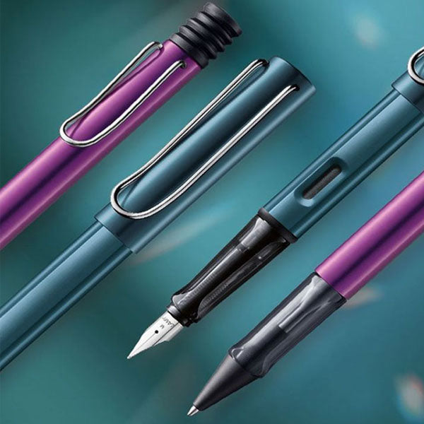 【限定】≪LAMY≫ AL-star lilac&petrol ボールペン ライラック&ペトロール M/中字 LAMY(ラミー) L2D3LL/L2D4PT