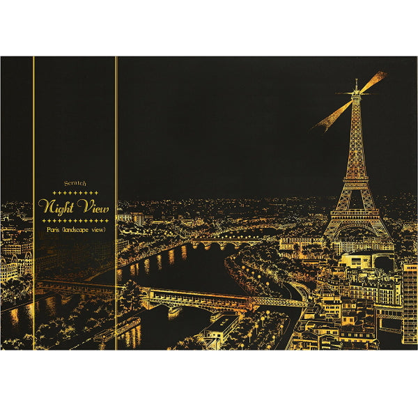 スクラッチナイトビュー Lago(ラゴデザイン) パリ(横) フェリッティ NV-PAW