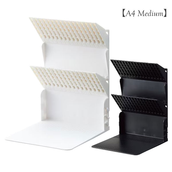 1冊でも倒れないブックスタンド A4 Medium 全2色 リヒトラブ《LIHIT LAB》 A3580-0/24