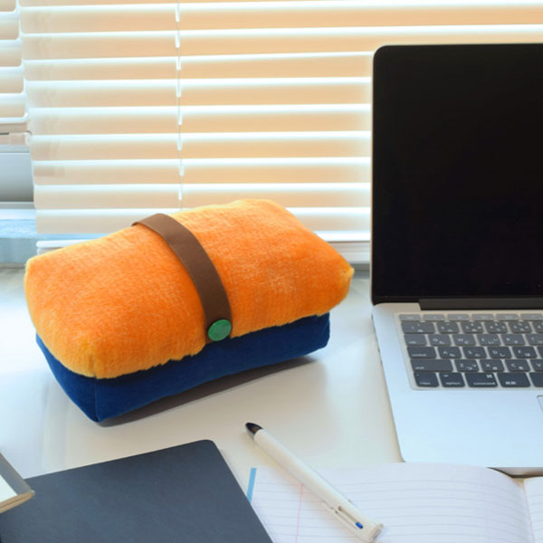 なつかしの黒板ふきシリーズ おひるねまくら なつかしの黒板ふき 日本理化学工業 DRF-OMK