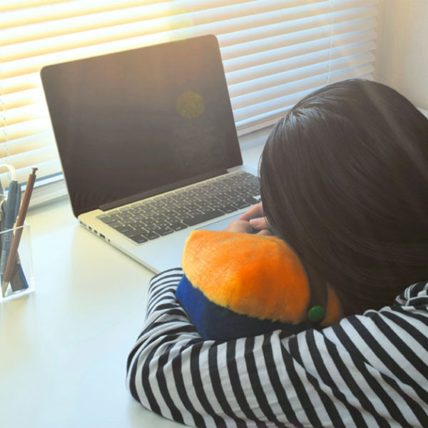 なつかしの黒板ふきシリーズ おひるねまくら なつかしの黒板ふき 日本理化学工業 DRF-OMK