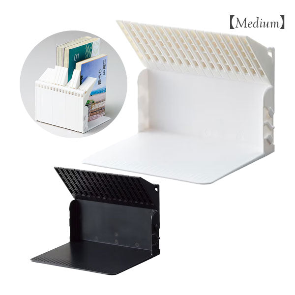 1冊でも倒れないブックスタンド Medium 全2色 リヒトラブ《LIHIT LAB》 A3579-0/24