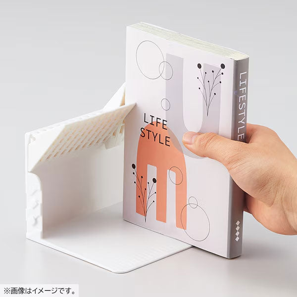 1冊でも倒れないブックスタンド Medium 全2色 リヒトラブ《LIHIT LAB》 A3579-0/24