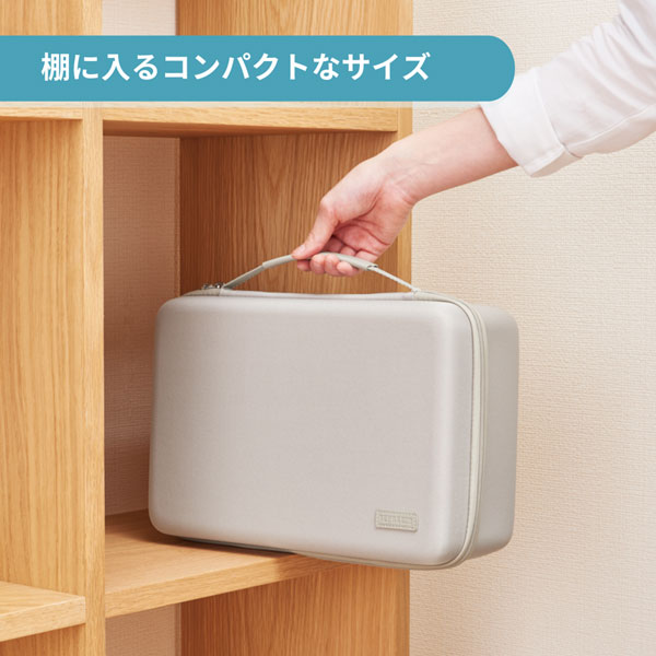 「テプラ」PRO用 セミハード収納ケース キングジム SR11B 【取り寄せ品】