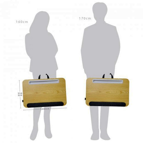 ユートリム 広々ひざ上デスク 裏面クッション&アームレスト付 ソニック UT-4754-GL