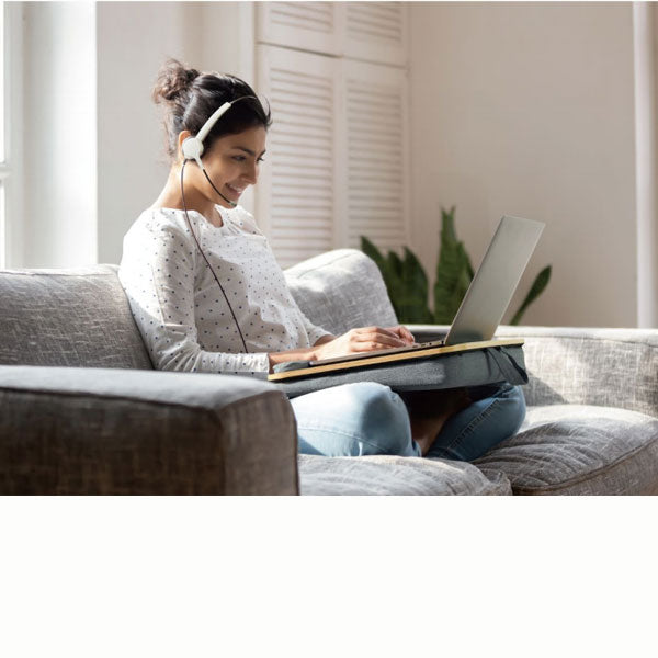 ユートリム 広々ひざ上デスク 裏面クッション&アームレスト付 ソニック UT-4754-GL