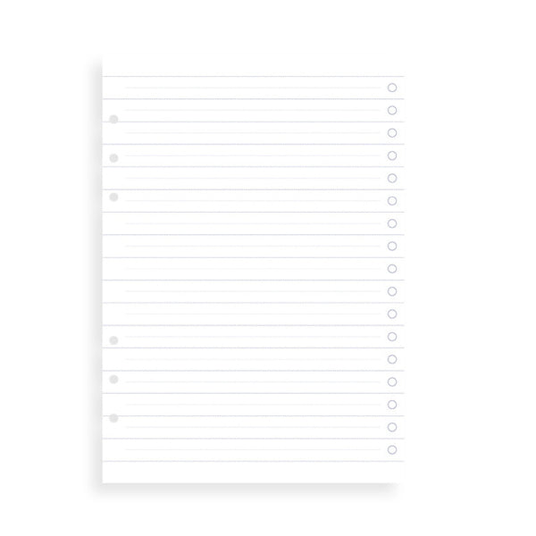 ≪正規取扱店≫ Filofax (ファイロファックス) クリップブック  リフィル A5 6穴 チェックリスト 441-345005  【ネコポス可】