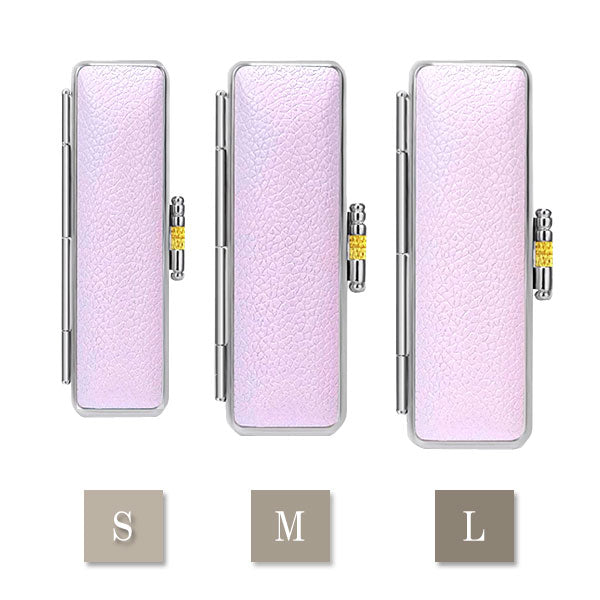 カラーもみ革印鑑ケースL 全8色 大阪印材舎 カラーインカンケースL