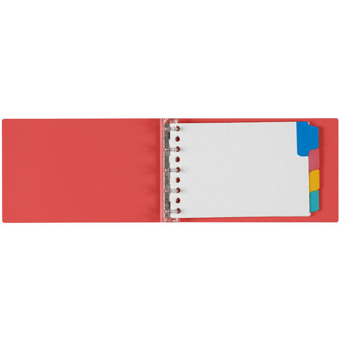 ルーズリーフ ラミネートタブインデックス4山 ミニ maruman LT7004