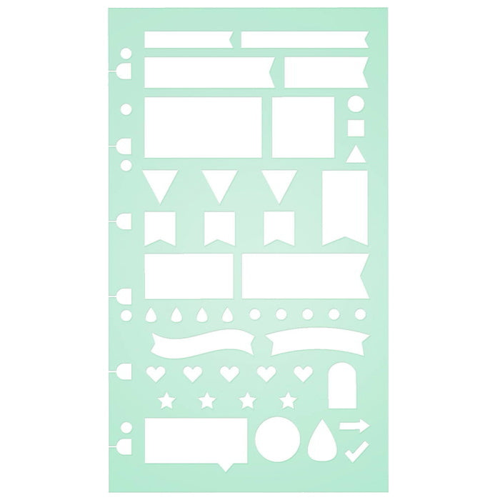 プランニング ステンシルシート fILOFAX 132780