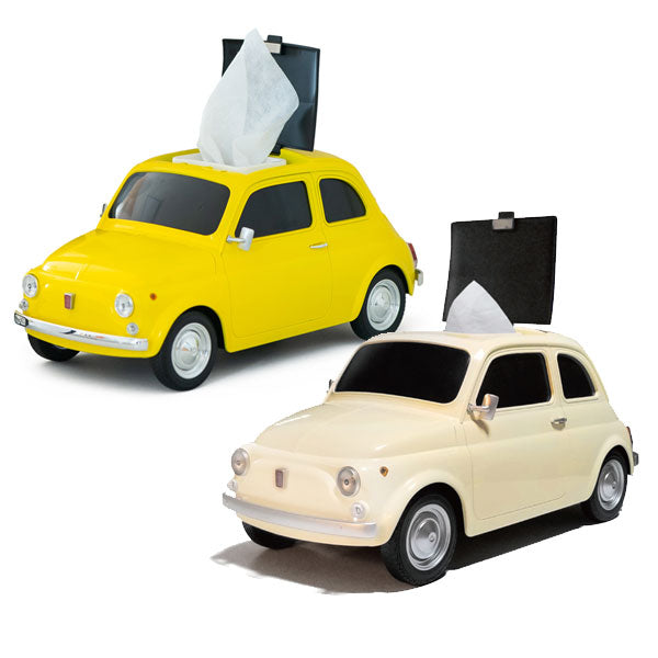 2WAY ティッシュケース フィアットヌォーヴァ 500 Fiat 4310 フェイス