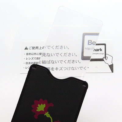 ベンチマーク スリムレンズ 花柄ケース 伊東屋 354-BML04【ネコポス便可】