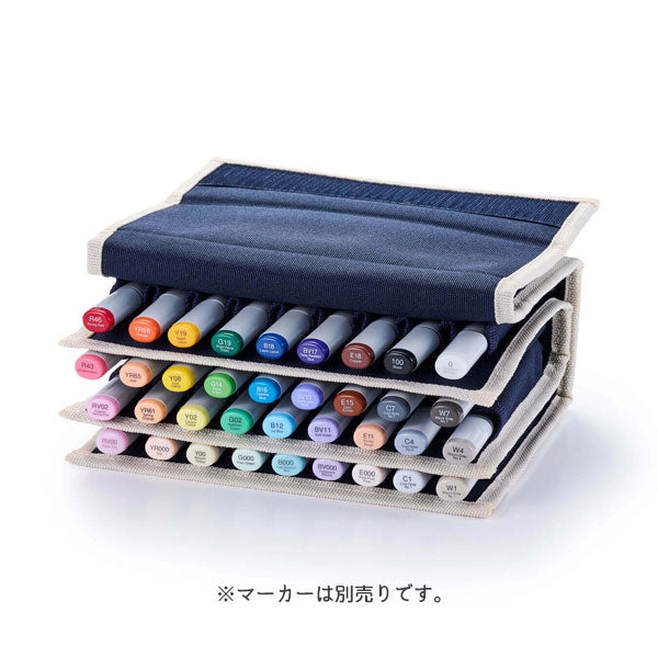 COPICWALLET≪コピックウォレット≫ ネイビーブルー 36本用 TOO 14905107