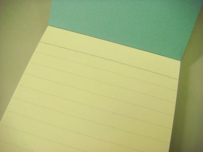 【ネコポス便対応可能商品】ノーブルメモ NOBLE MEMO 横罫8mm 本文<表紙:ライトブルー>100枚 ライフ《LIFE》N42