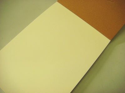 【ネコポス便対応可能商品】ノーブルメモ NOBLE MEMO 無地本文<表紙:ブラウン>100枚 ライフ《LIFE》N41