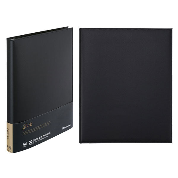 GIURISU【ジウリス】バインダー (カバータイプ) A4 30穴 maruman(マルマン)F988B-05