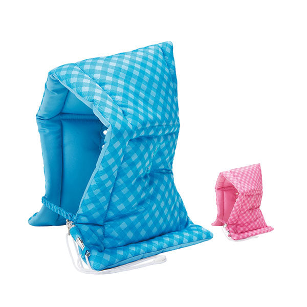 防災ずきん チェック柄 笛付き ナカバヤシ BZ-102