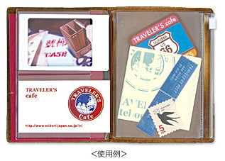トラベラーズノート パスポートサイズ リフィル ジッパー 004 TRAVELER&
