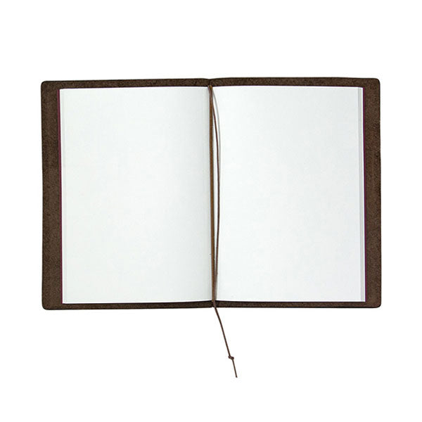 トラベラーズノート パスポートサイズ 茶 デザインフィル 15027【ネコポス可】