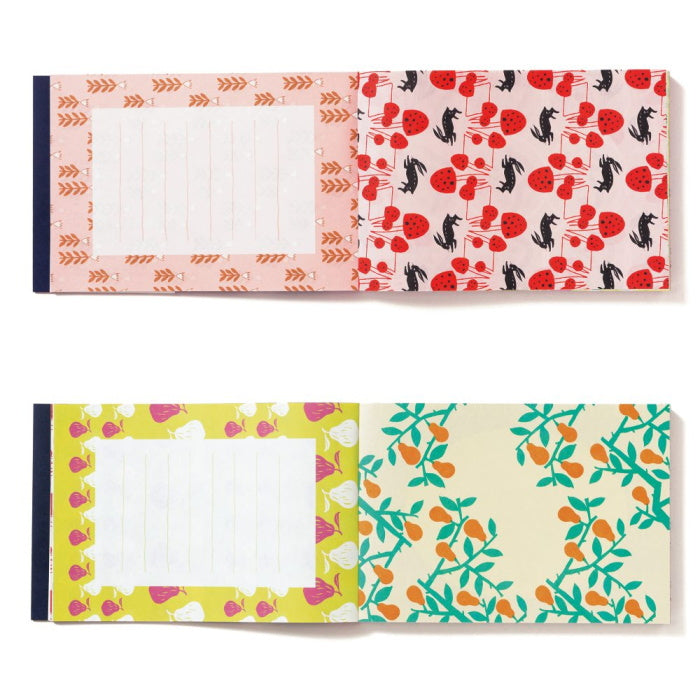 日本のレトロ図案 100枚レターブック  パイインターナショナル 1745-5383