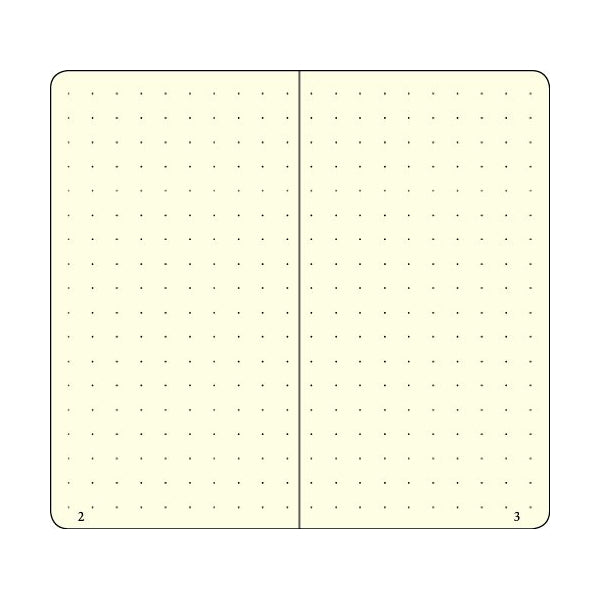 ≪ドット罫≫ ロイヒトトゥルム ノート ポケットサイズ A6 Dotted(ドット罫) ブラック 333915 【ネコポス可】